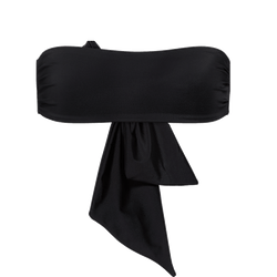 Strapless Bow-Bandeau bikini Top