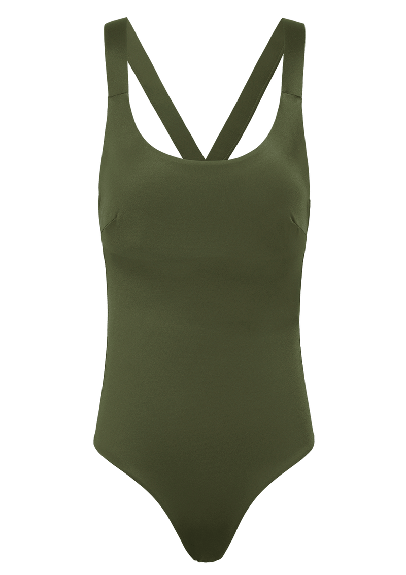 Cross Back Bathing Suit