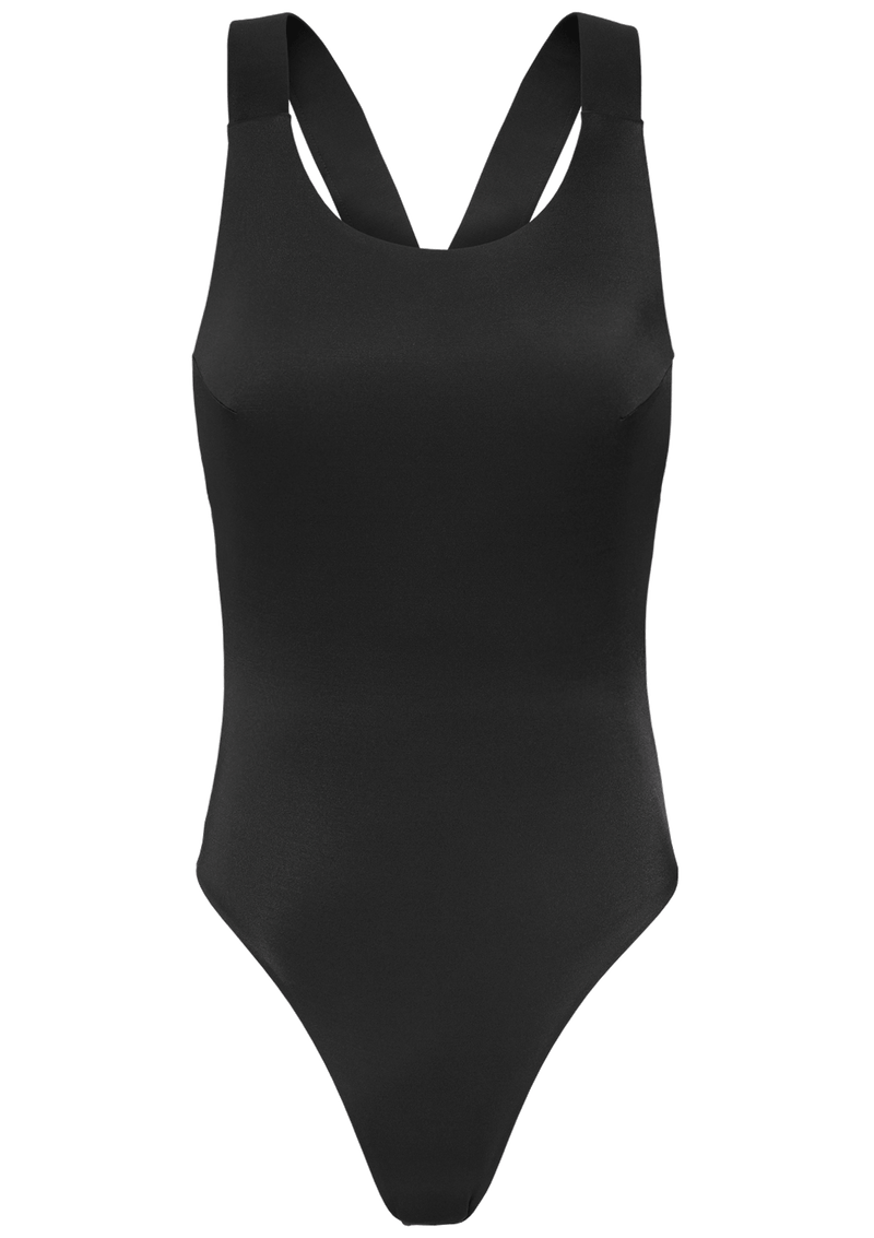 Cross back bathing suit