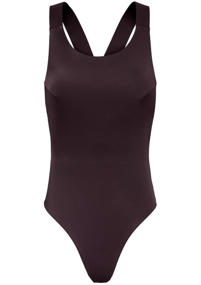 Cross back bathing suit