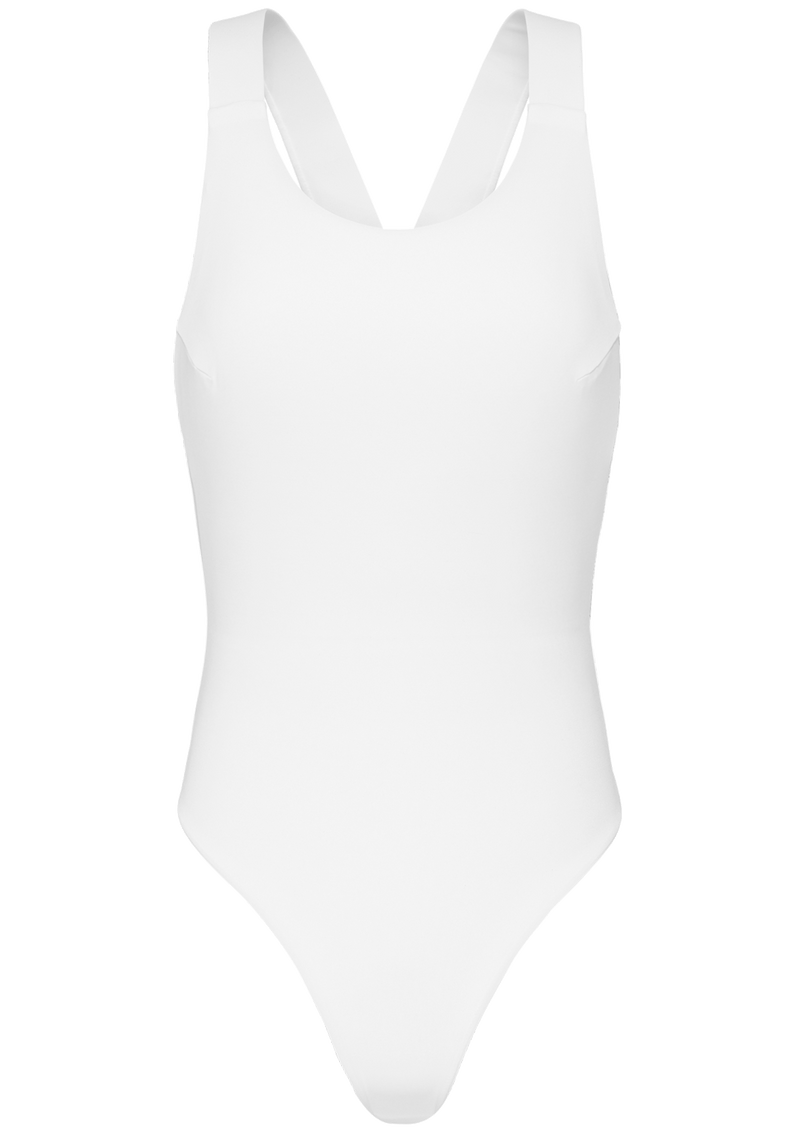 Cross back bathing suit