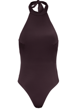 Halter neck bathing suit