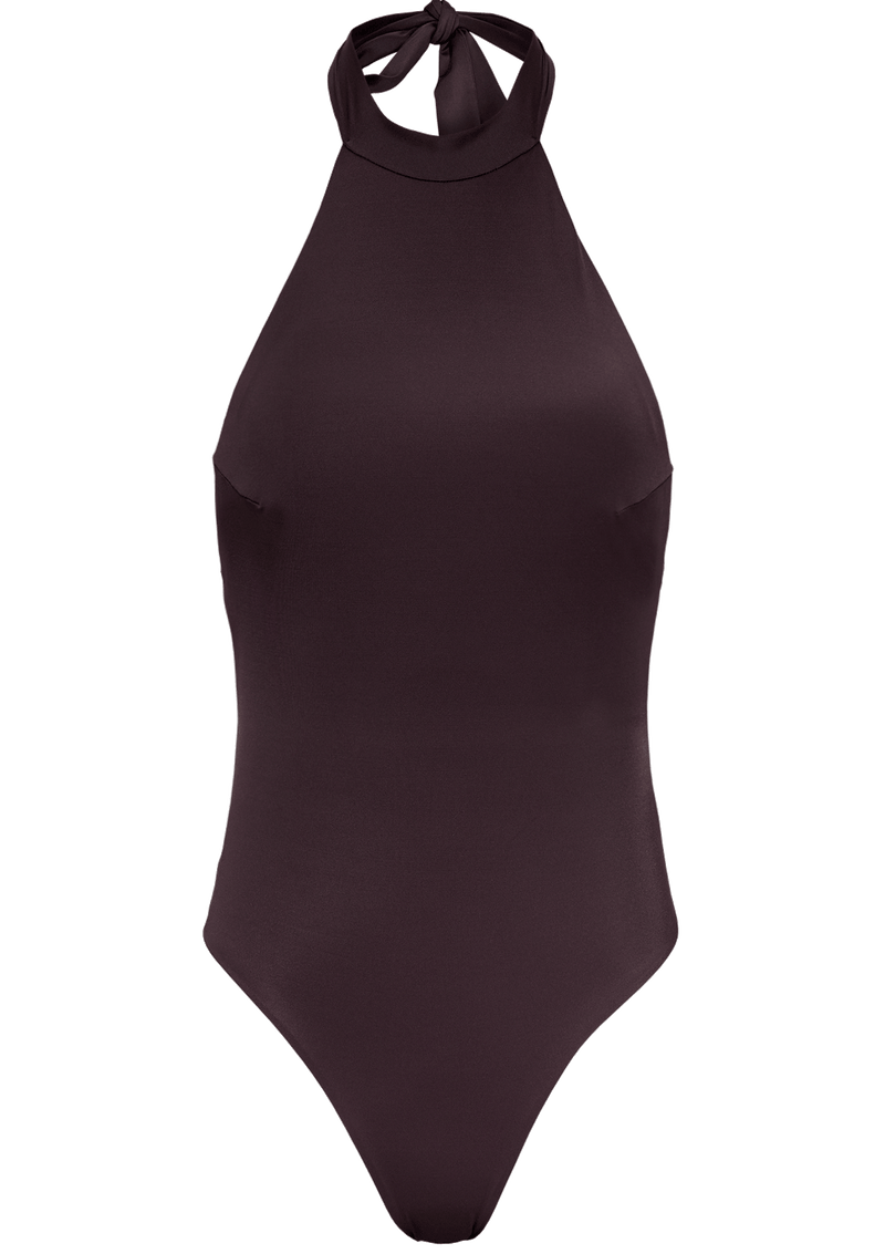 Halter neck bathing suit