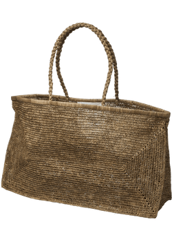 Raffia Beach Bag Extra Large - Tan